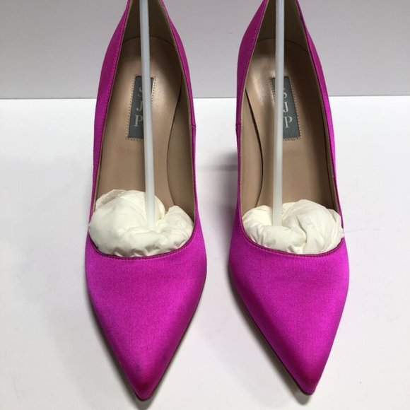 Elegant Fuchsia Stiletto Heels - Picture 3 of 6